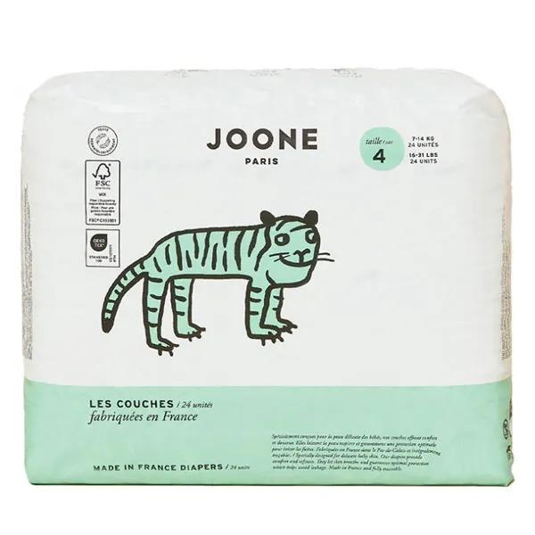 Joone Couche Brigitte 7/14 kg Taille 4 - 24 Couches
