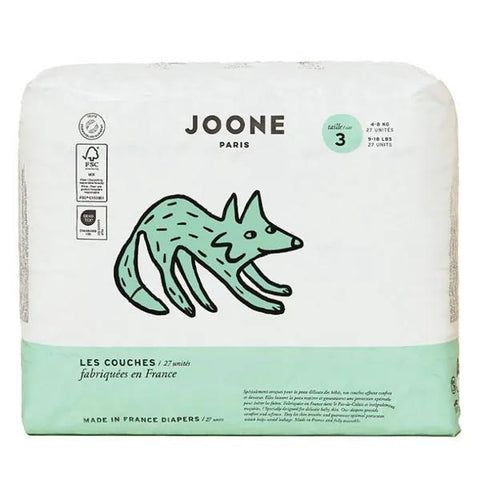 Joone Brigitte Diaper 4/8kg Size 3 - 27 Diapers