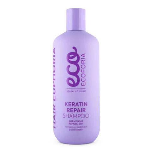 Ecoforia Shampoing réparation kératine (400 ml)