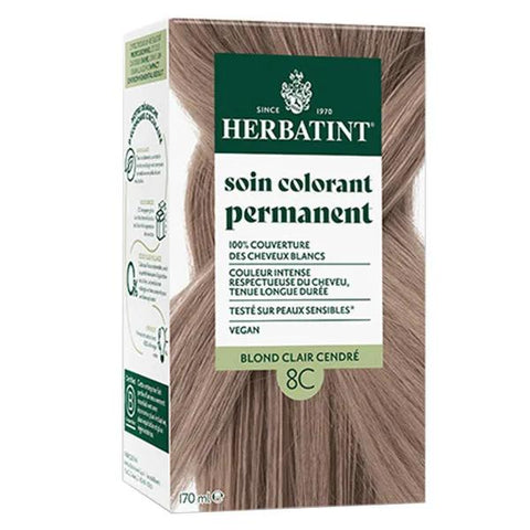 Phytoceutic Herbatint 8C blond clair cendré (170 ml)