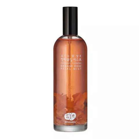 Whamisa Brume hydratante aux pétales de rose de Damas (100 ml)
