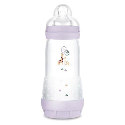 Mam Biberon Easy Start / Anti-Colique Lilas Tétine Débit 3 320ml