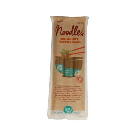 Terrasana Nouilles de riz complet courge et gingembre (250 g)