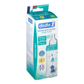 Dodie Sensation+ Biberon Lagoon Chat 0-6M 270ml