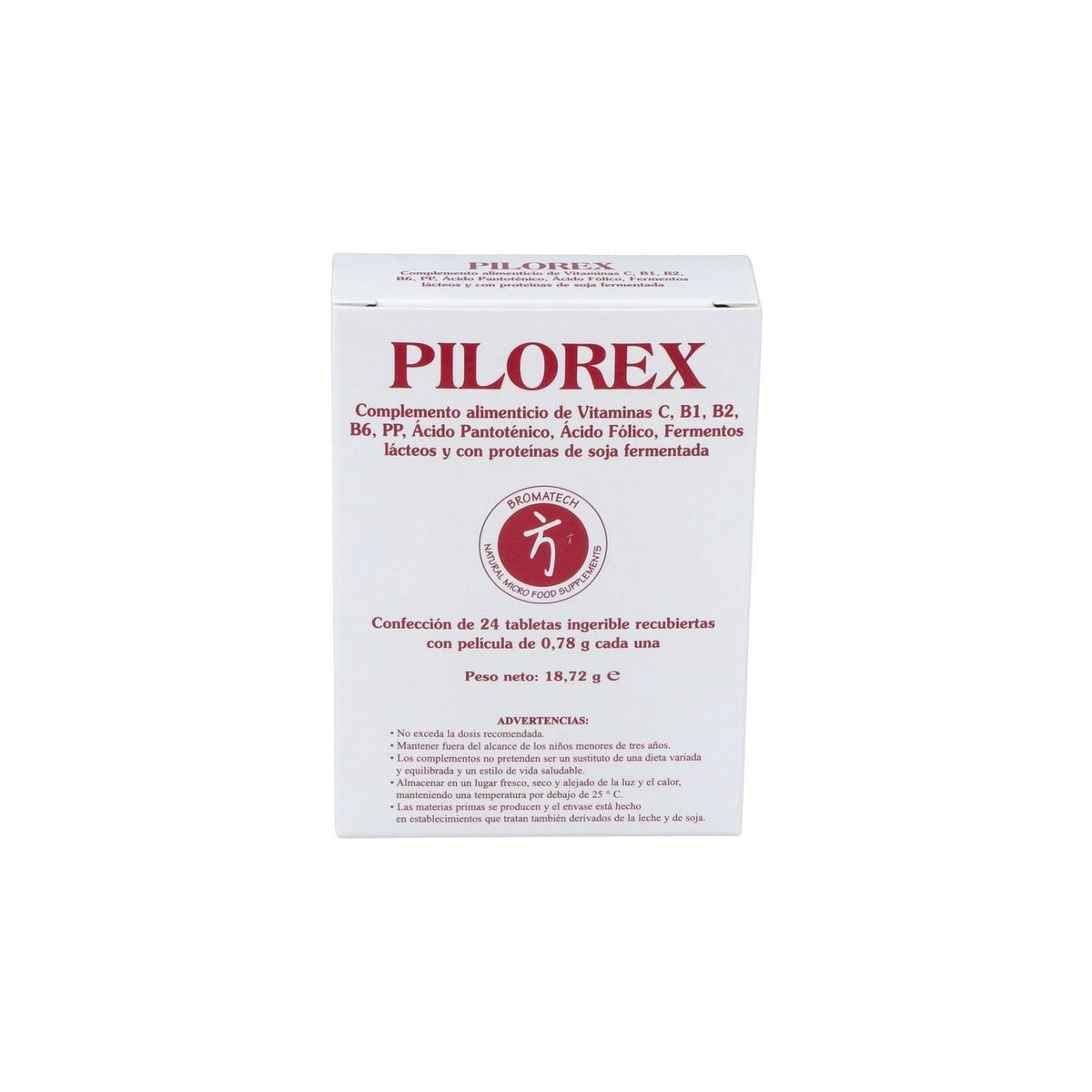 Bromatech Pilorex 24 comprimés