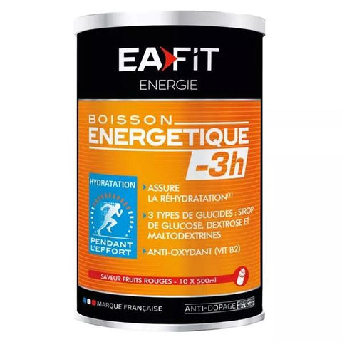 Eafit Energy Drink -3H Red Berry Flavor 500g