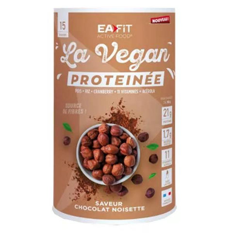 Eafit The Vegan Protein Chocolate Hazelnut Flavor 450g