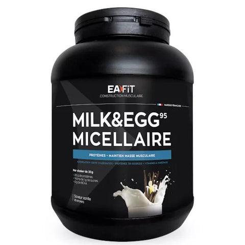 Eafit Milk & Egg 95 Micellar Vanilla Flavor 750g