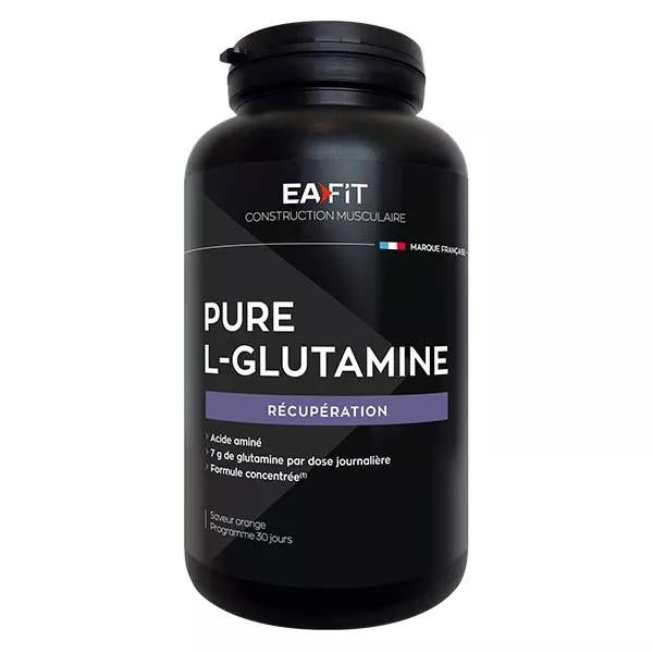 Eafit Pure L-Glutamine Goût Orange 243g