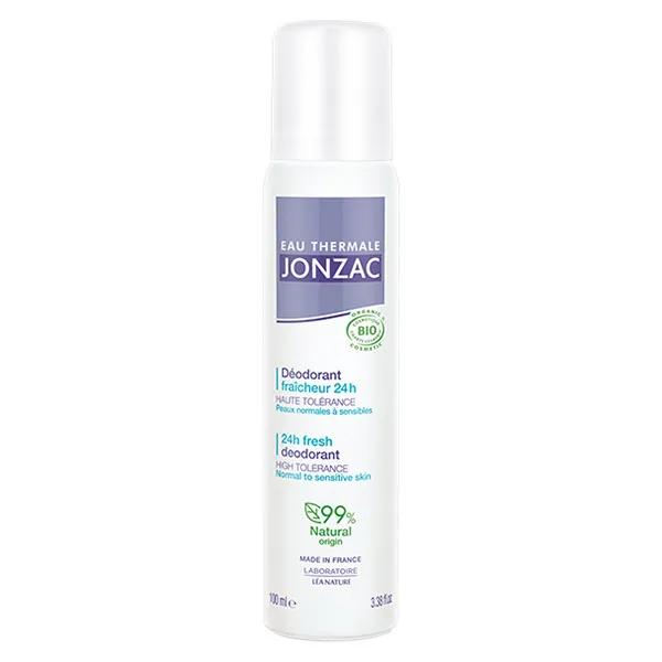 Eau Thermale Jonzac Déodorant 24h Spray Bio 100 ml