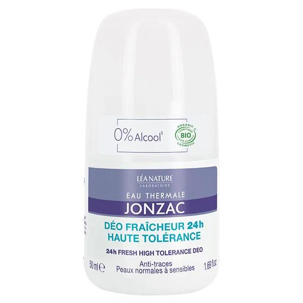 Eau Thermale Jonzac Déodorant Fraicheur Hypoallergénique Roll-On Bio 50 ml