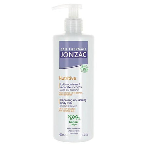 Eau Thermale Jonzac Nutritive Restorative Nourishing Body Milk Organic 400ml
