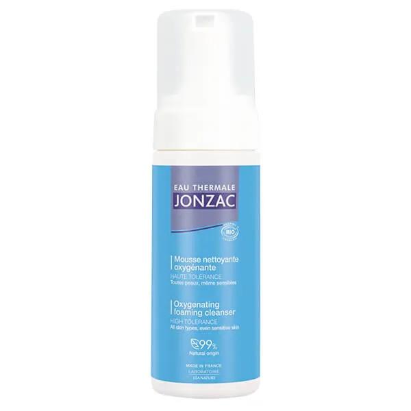 Eau Thermale Jonzac, Les Indispensables, Mousse nettoyante oxygénante bio 150 ml