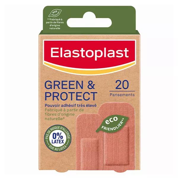 Elastoplast Green & Protect Pansement Tissu 20 unités