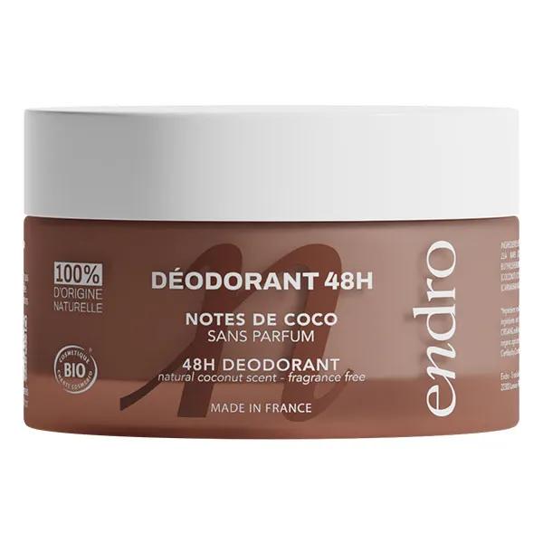Endro Déodorant Baume 48H Notes De Coco 50ml
