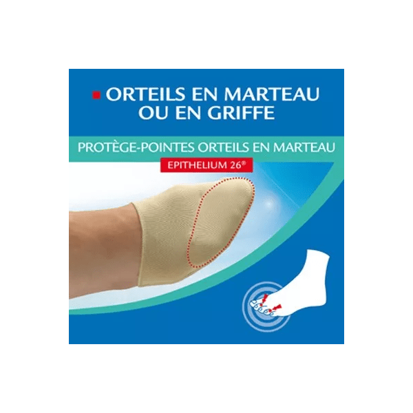 Epitact Protège Pointes Orteils Epithelium 26 Taille L