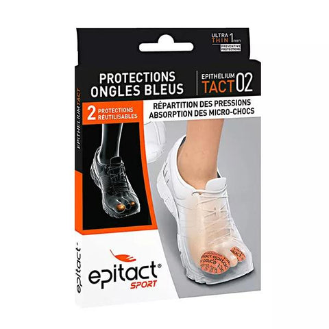 Epitact Sport Blue Toenail Protectors EpitheliumTact Size S