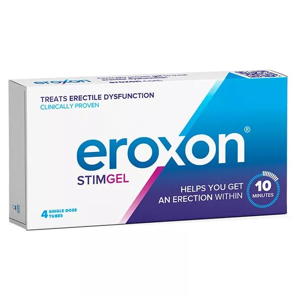 Eroxon Stimgel Gel Stimulant Dysfonction Érectile 4 unidoses