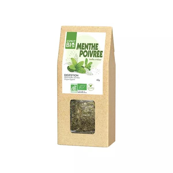 Esprit Bio Menthe Poivrée Feuilles à Infuser 40g