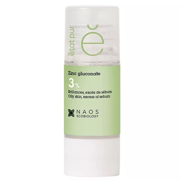 État Pur Actif Pur Zinc Gluconate (15 ml)