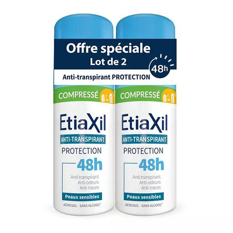 Etiaxil Antiperspirant 48h Moderate Perspiration 2x 100ml pack