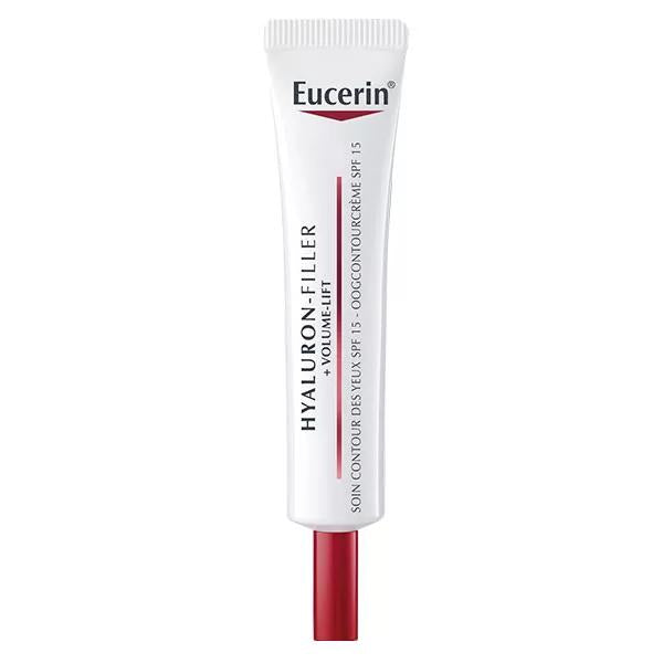 Eucerin Hyaluron Filler+ Volume Lift Contour des Yeux Anti-Âge SPF15 (15 ml)