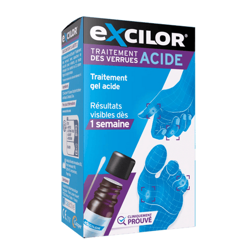 Excilor Wart Treatment Gel Acid Hands and Feet 4ml