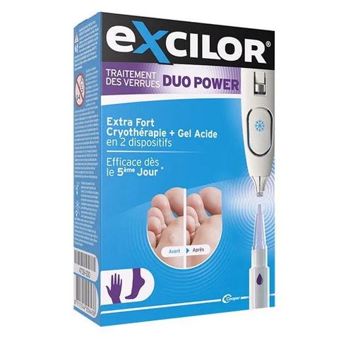 Excilor® Wart Treatment Duo Power Cryotherapy & Acid Gel