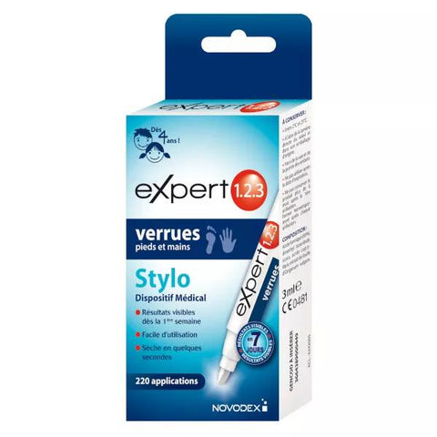 Expert 1 2 3 Wart Pen 3ml