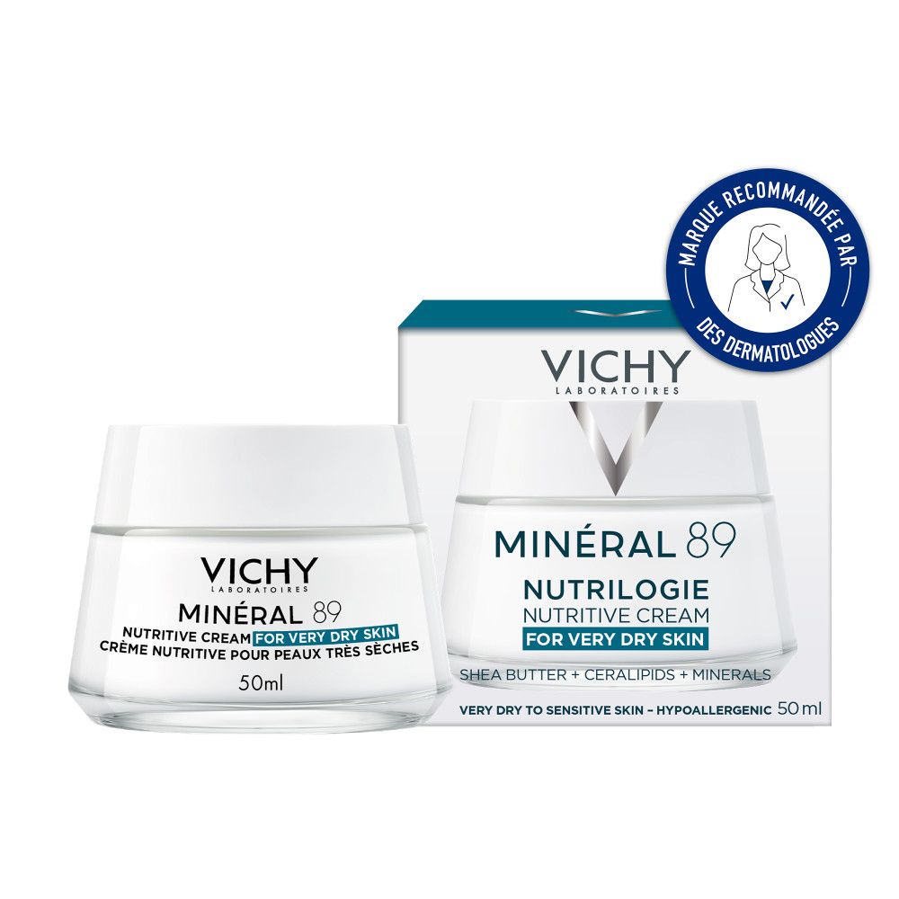 Vichy MINERAL 89 Nutrilogie - Crème Nutritive — 50 ml