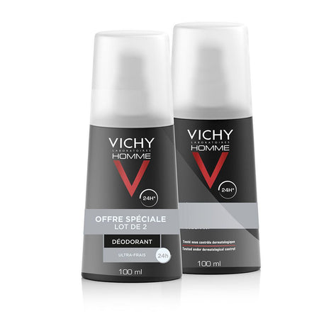 Vichy Déodorant Vaporisateur Ultra-Frais (2x100 ml)