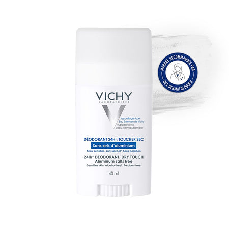 Vichy Déodorant 24H actif anti-odeur d'origine naturelle Stick (40 ml)