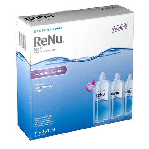 ReNu MPS Solution Multifonctions Pour Lentilles de Contact Souples Pack de 2