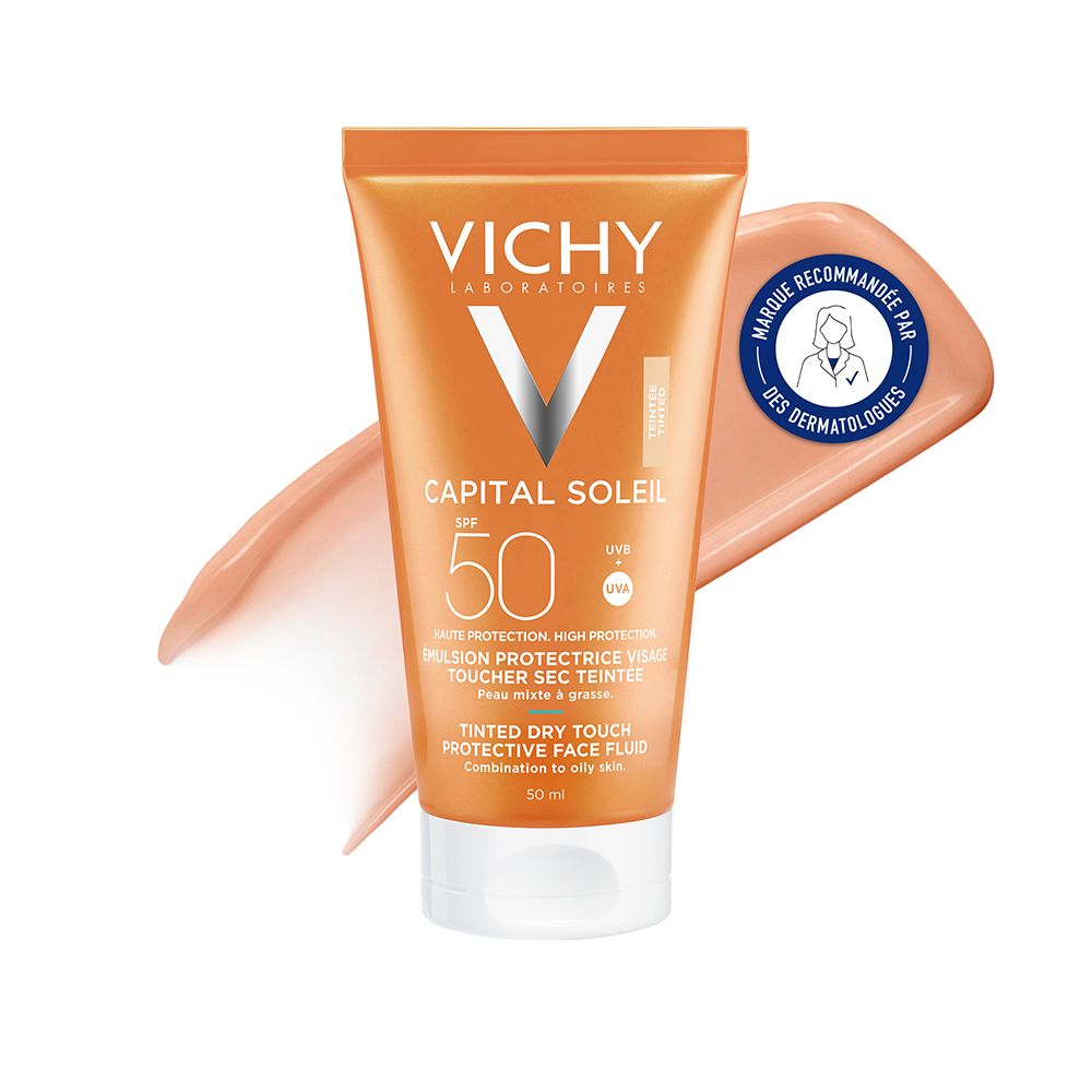 Vichy Capital Soleil BB émulsion toucher sec teintée SPF50 (50 ml)