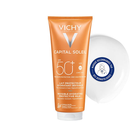 Vichy Capital Soleil Lait protecteur fraîcheur SPF50+ Tube (300 ml)