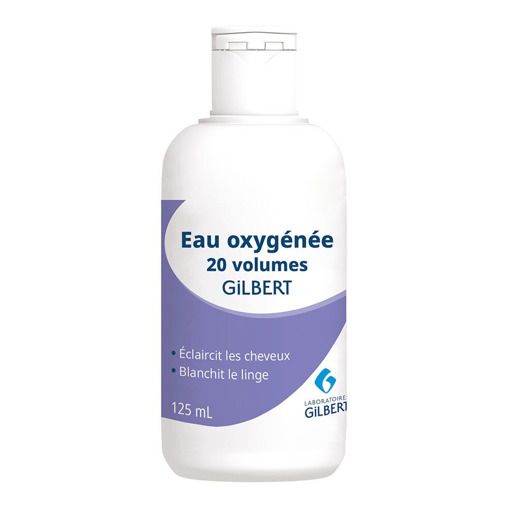 Gilbert Eau oxygénée 20 volumes (125 ml)