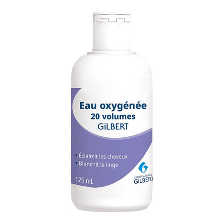 Gilbert Eau oxygénée 20 volumes (125 ml)