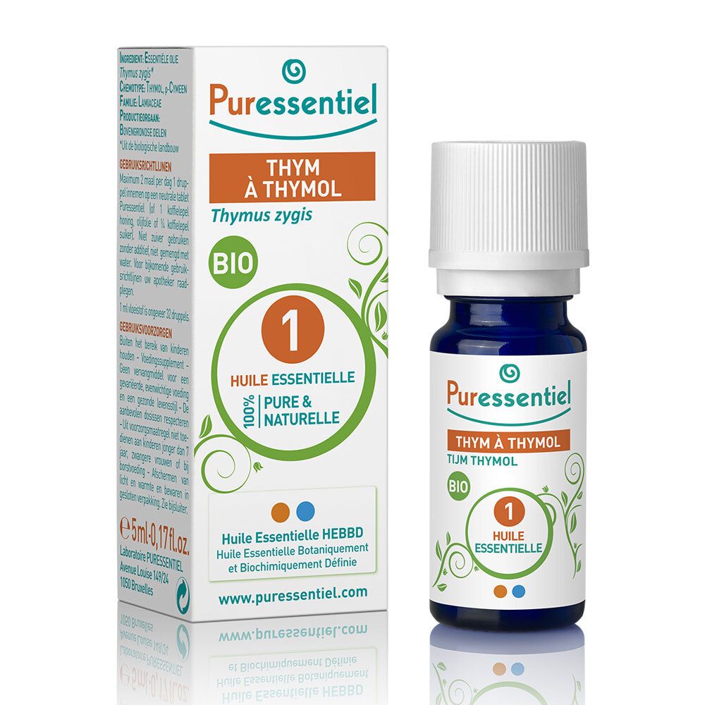 Puressentiel Huile essentielle Thym à Thymol BIO (5 ml)