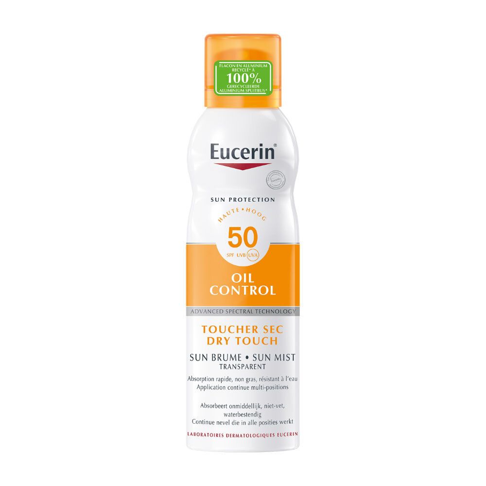 Eucerin® SUN PROTECTION SENSITIVE PROTECT Brume Transparent Rafraîchissant SPF 50+ — 200 ml