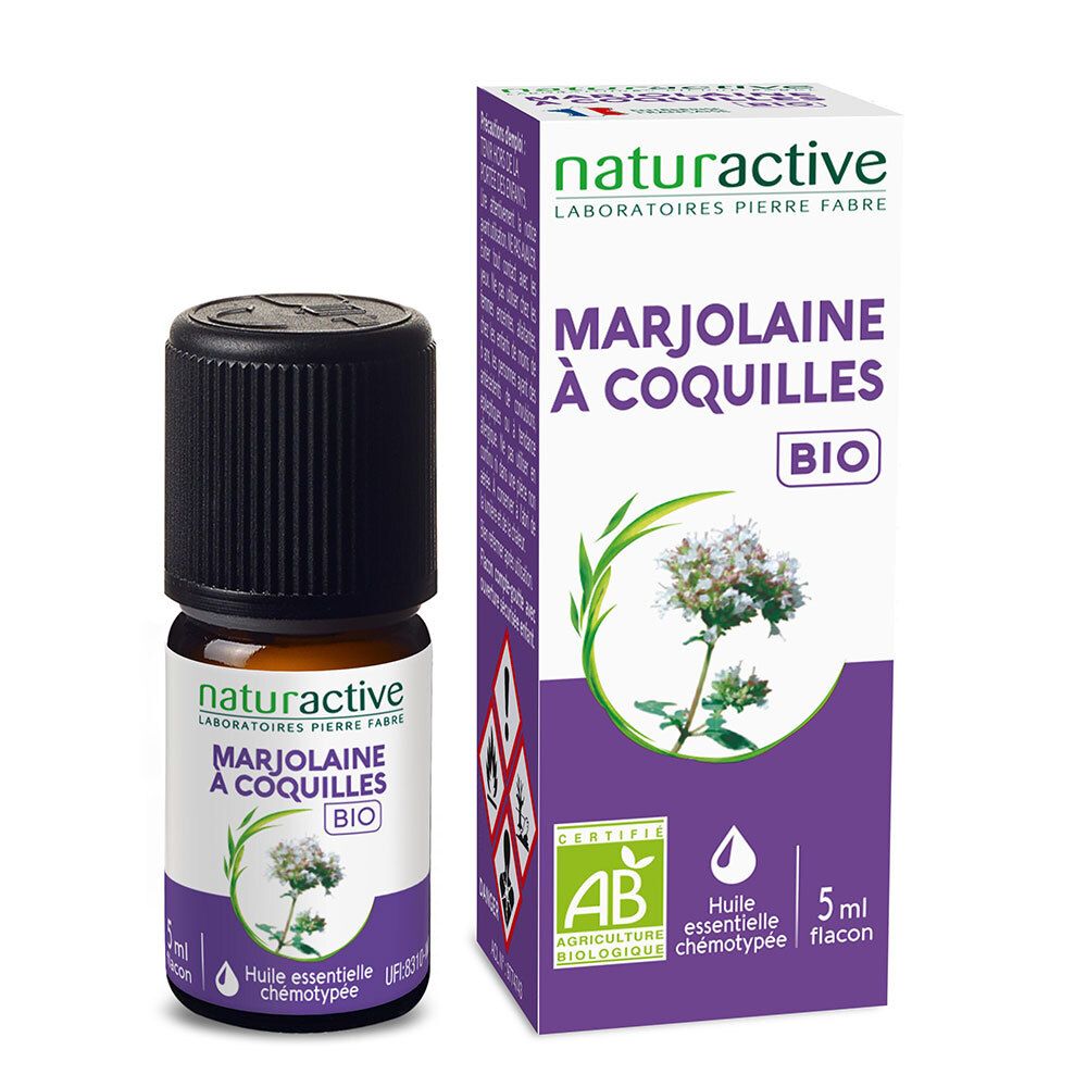 Naturactive Marjolaine à Coquilles huile essentielle BIO (5 ml)