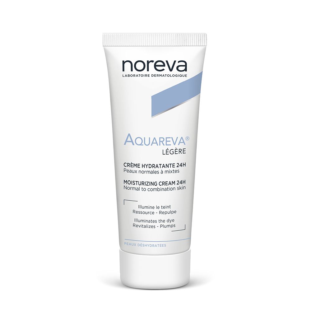Noreva Laboratoires Aquareva® Crème hydratante texture légère 24h (40 ml)