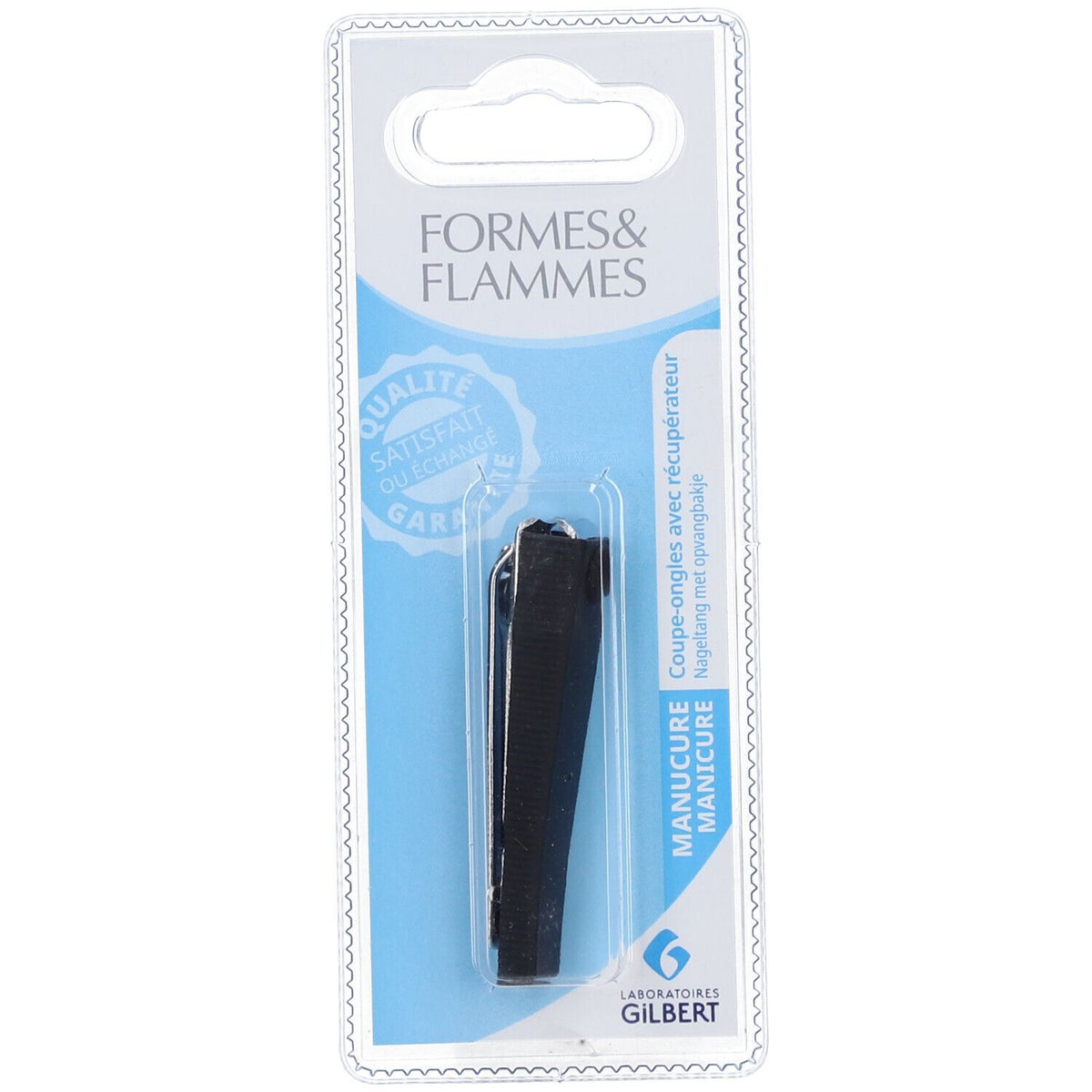 Formes et Flammes Coupe-ongles réservoir (1 pièce)
