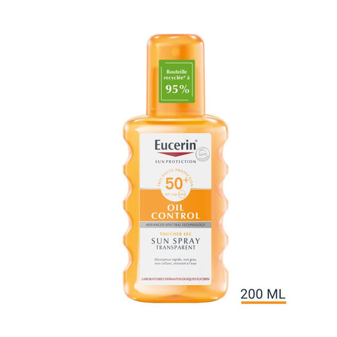 Eucerin® Sun Protection Oil Control Transparent Sun Spray SPF 50+ (200 ml)