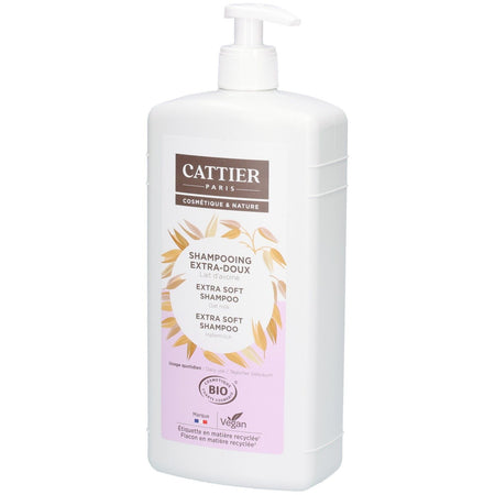 CATTIER Shampooing Extra-Doux Bio Usage Quotidien (1000 ml)