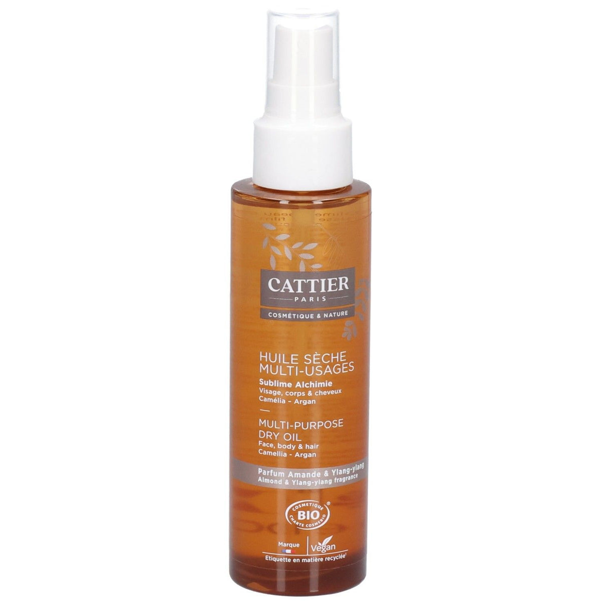 Cattier Huile Sèche Multi-Usages (100 ml)