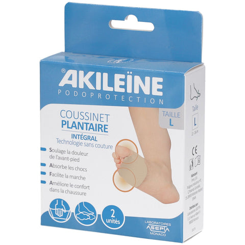 Akileïne Akildia Full Plantar Cushion (2 pieces)