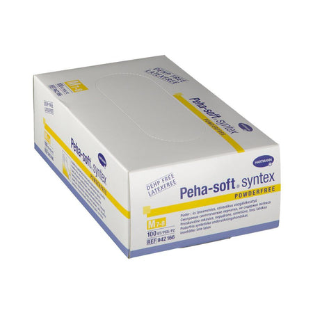 Peha-soft® syntex gants d'examen non poudrés, taille M (100 pièces)
