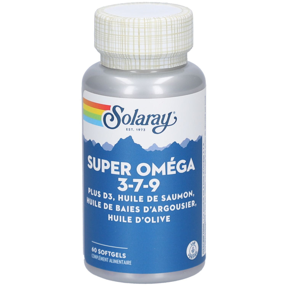 Solaray Super Oméga 3-7-9 — 60 pièces
