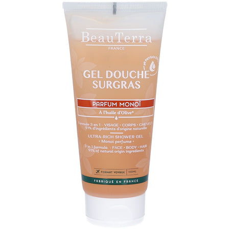 BeauTerra Gel Douche Surgras - Monoï — 100 ml