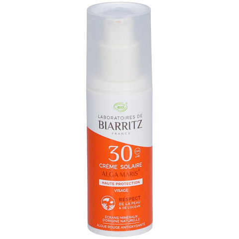 Laboratoires de Biarritz Crème Solaire Visage Alga Maris SPF30 (50 ml)